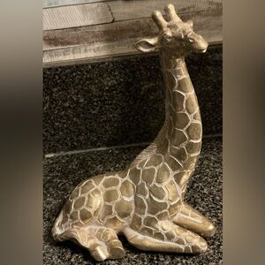 Giraffe Figurine wood